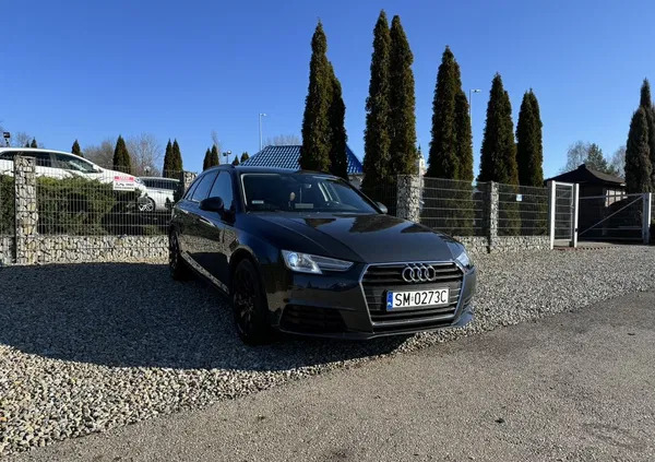śląskie Audi A4 cena 50900 przebieg: 316000, rok produkcji 2017 z Bardo